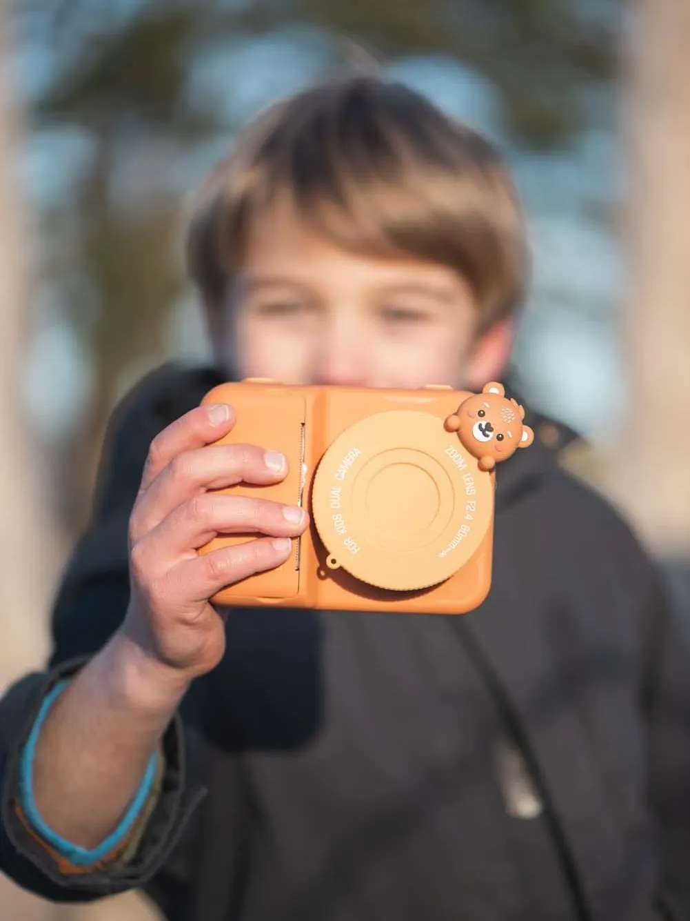 The ZooFamily - aparat dla dzieci z drukarką Miś z kolekcji Zoo Print