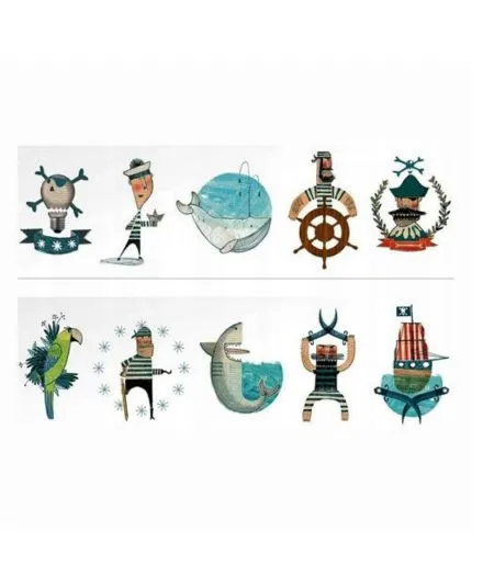 Londji - tatuaże zmywalne dla dzieci Piraci Londji - tatuaże zmywalne dla dzieci Piraci