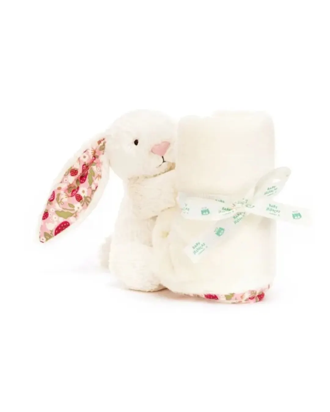 Jellycat - Króliczek „Berry” Kocyk Kremowy 70 cm