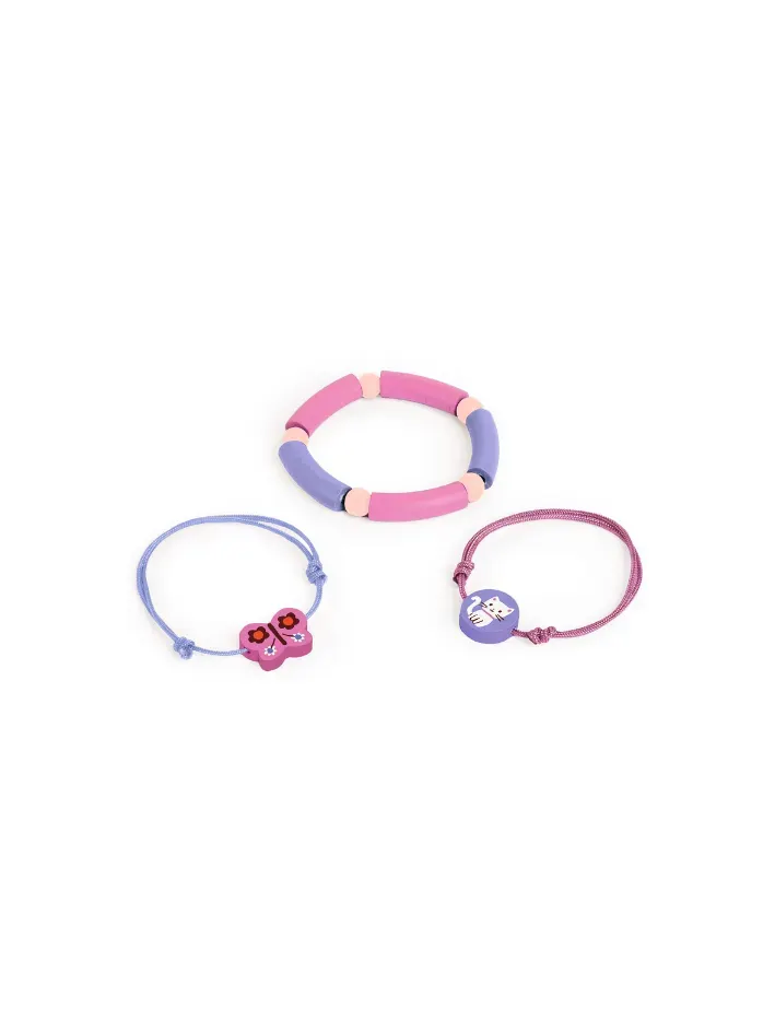 Bransoletki w ozdobnym pudełku Djeco Tara Bransoletki w ozdobnym pudełku Djeco Tara