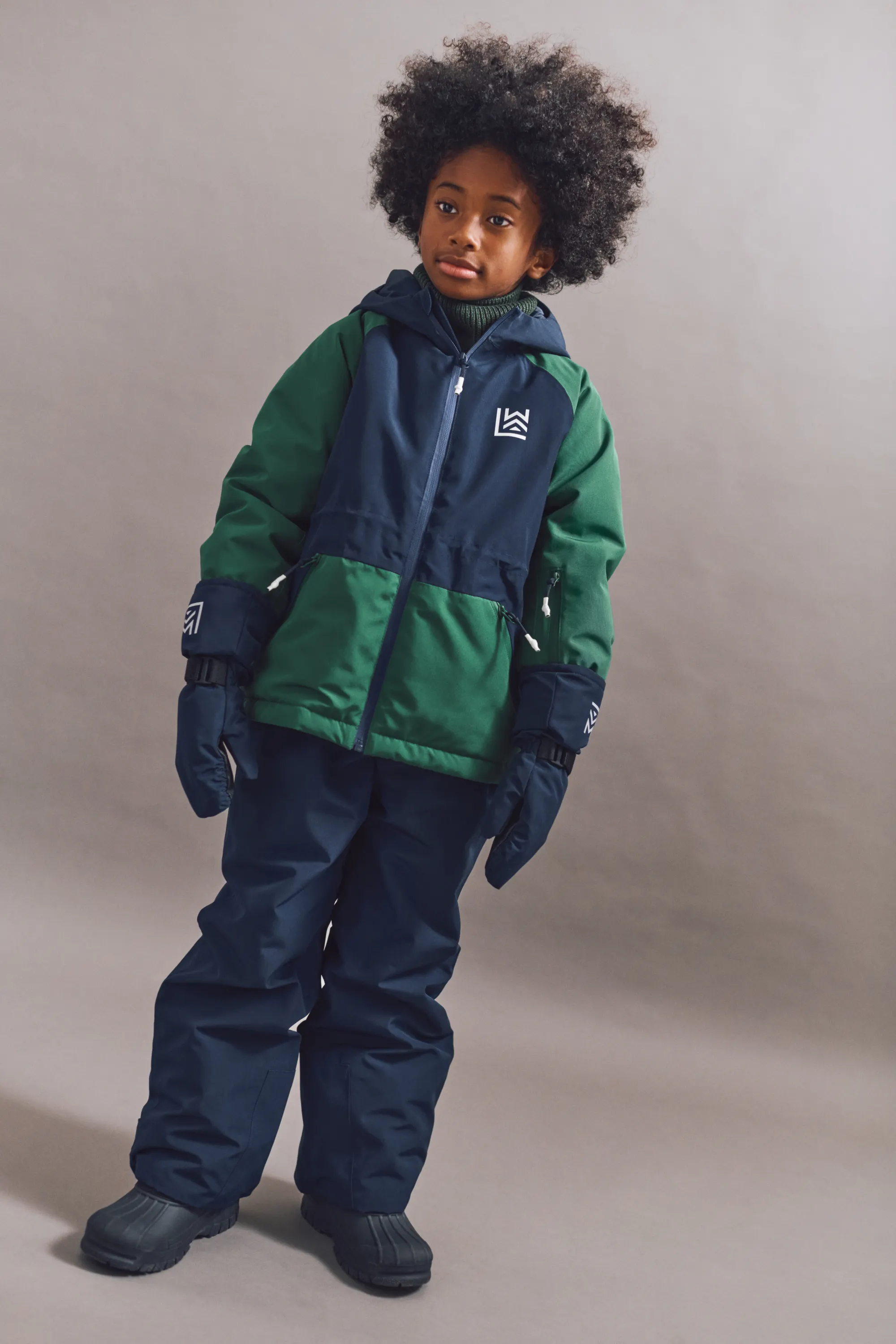 Liewood - spodnie zimowe dziecięce Wolf Snow Pants Classic Navy