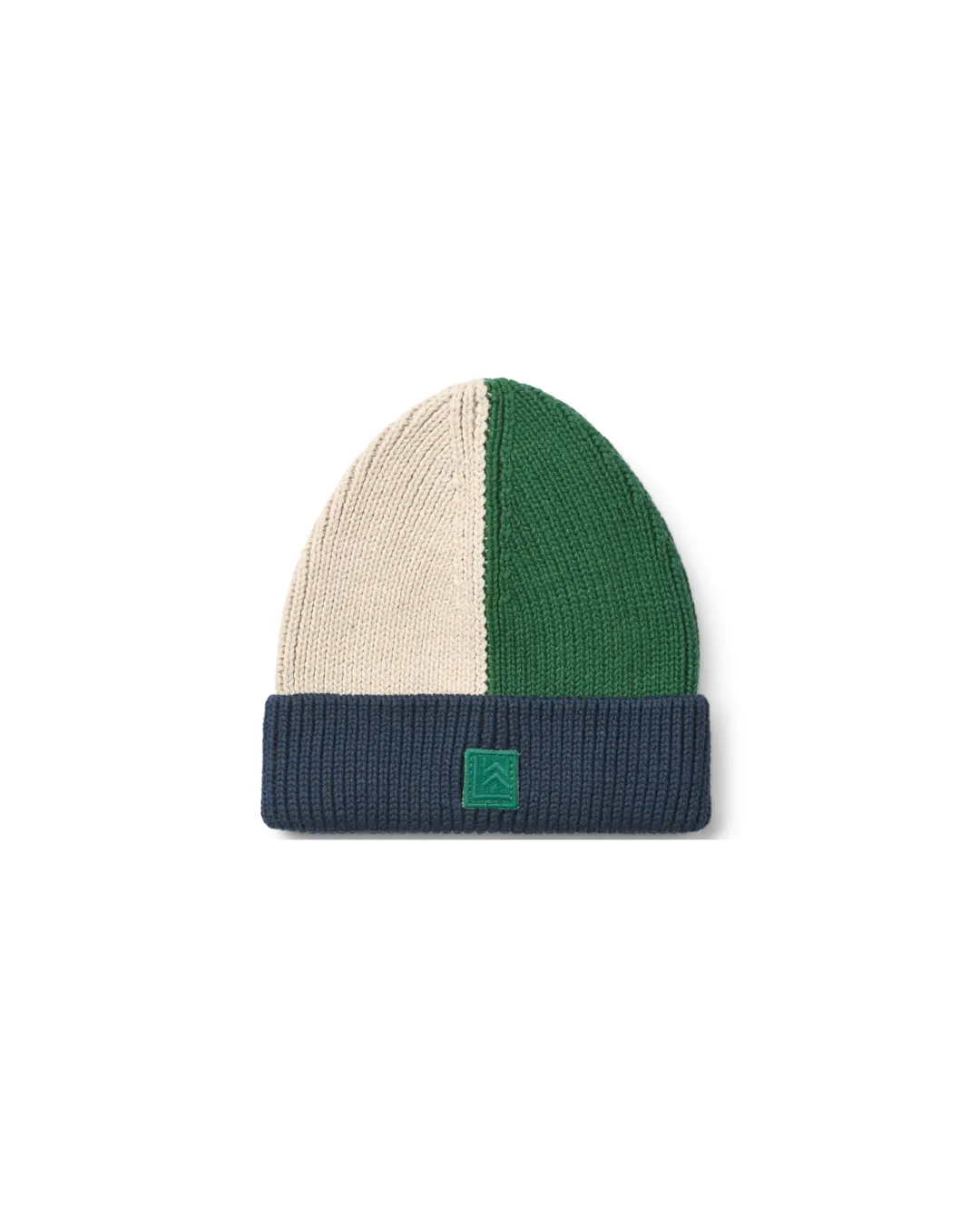 Liewood - czapka dziecięca Ezra Beanie Classic Navy multi mix