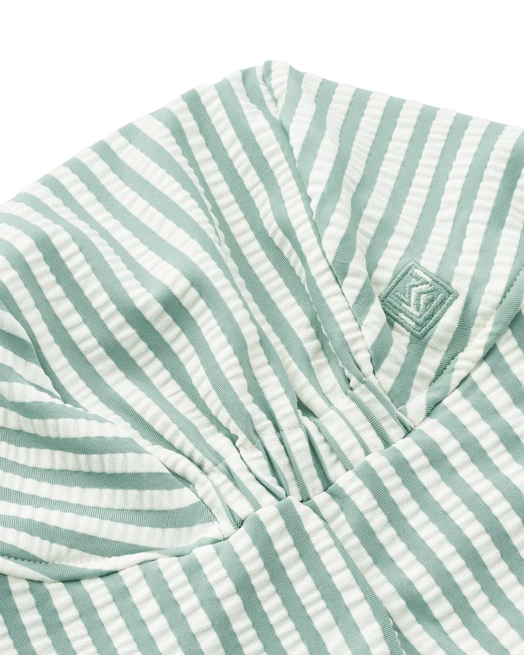 Liewood - kapelusz kąpielowy UV Cecilia Seersucker stripe peppermint crisp white