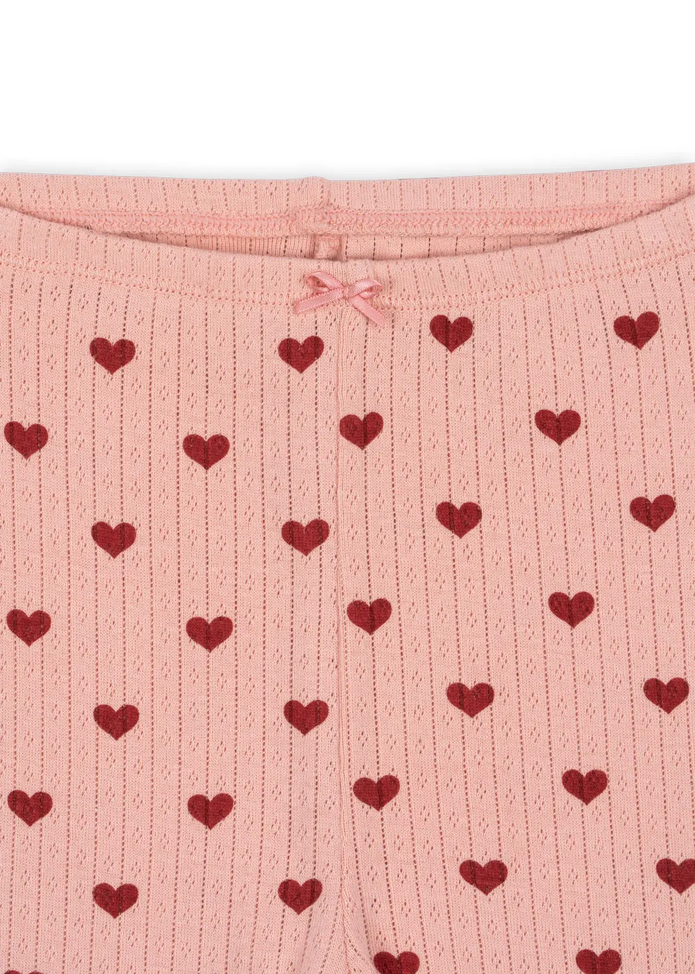 Konges Sløjd - legginsy bawełniane dziecięce Minnie Pants GOTS Amour Rouge Konges Sløjd - legginsy bawełniane dziecięce Minnie Pants GOTS Amour Rouge