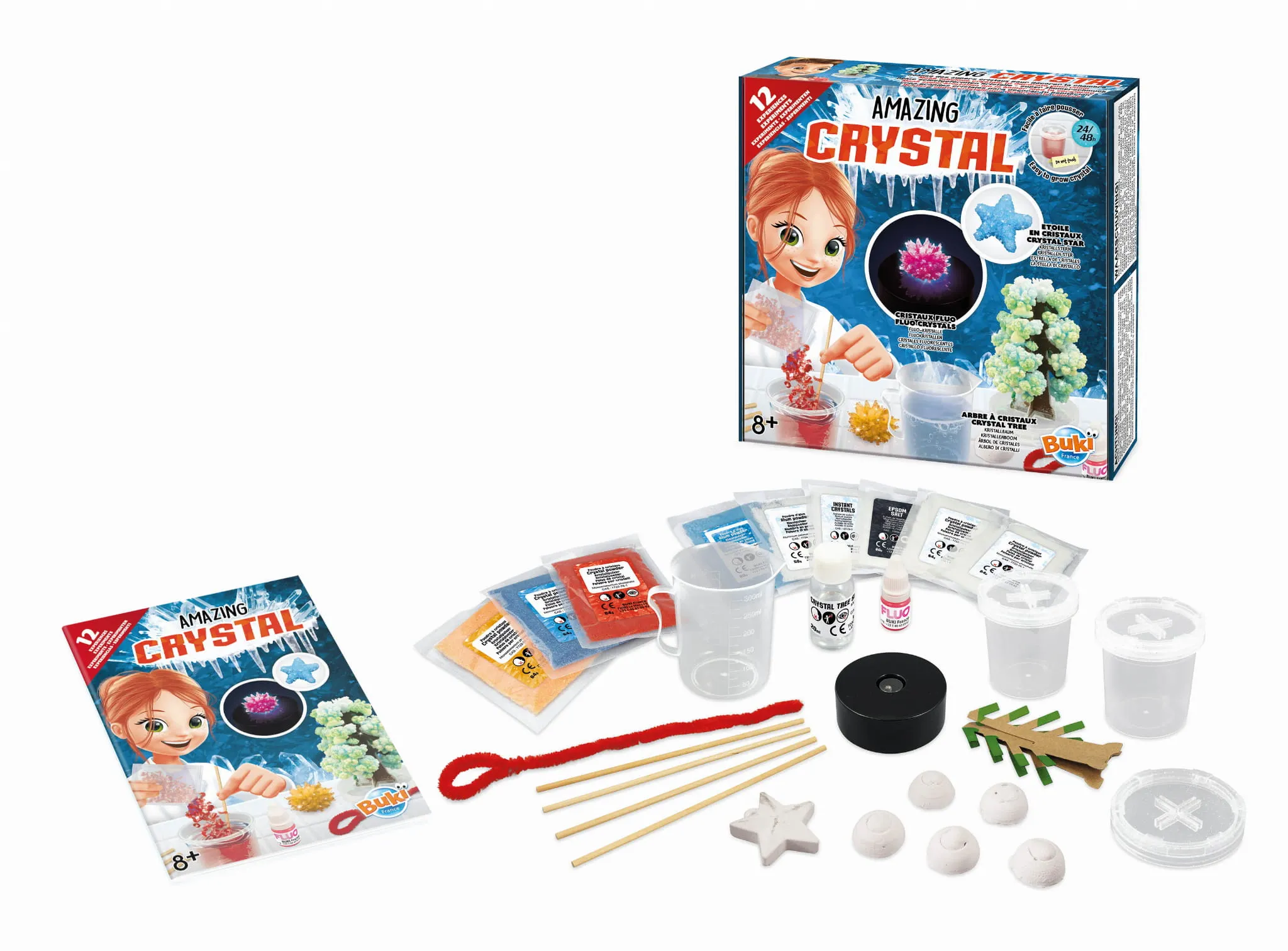 Buki - niesamowite kryształy 12 eksperymentów