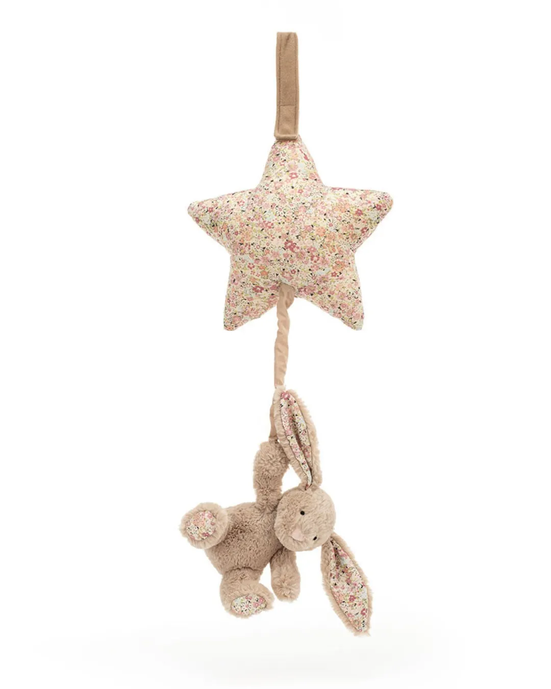 Jellycat - króliczek z Gwiazdką i Pozytywką Beżowy 28 cm Jellycat - króliczek z Gwiazdką i Pozytywką Beżowy 28 cm