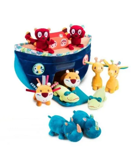 Lilliputiens - arka Noego statek z 10 zwierzątkami 