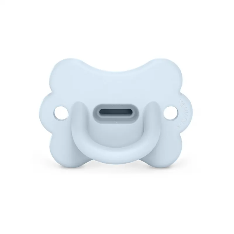 Suavinex - smoczek uspokajający fizjologiczny silikonowy SX Pro Colour Essence Motylek Niebieski 0-6m Suavinex - smoczek uspokajający fizjologiczny silikonowy SX Pro Colour Essence Motylek Niebieski 0-6m