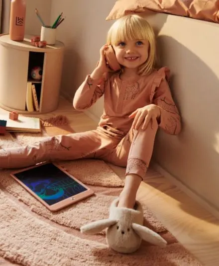 Liewood - piżama dziecięca Wilhelm Printed Frill Pyjamas Set Liewood - piżama dziecięca Wilhelm Printed Frill Pyjamas Set