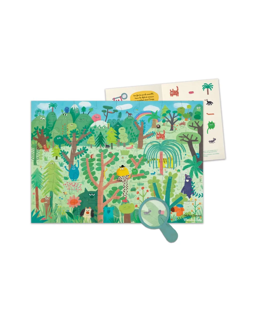 Moulin Roty - puzzle 48 elementów Kraina Czarów