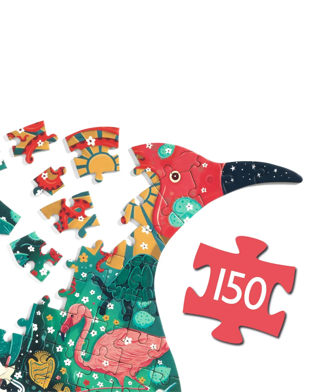 Djeco - puzzle artystyczne PINGWIN 150 elementów