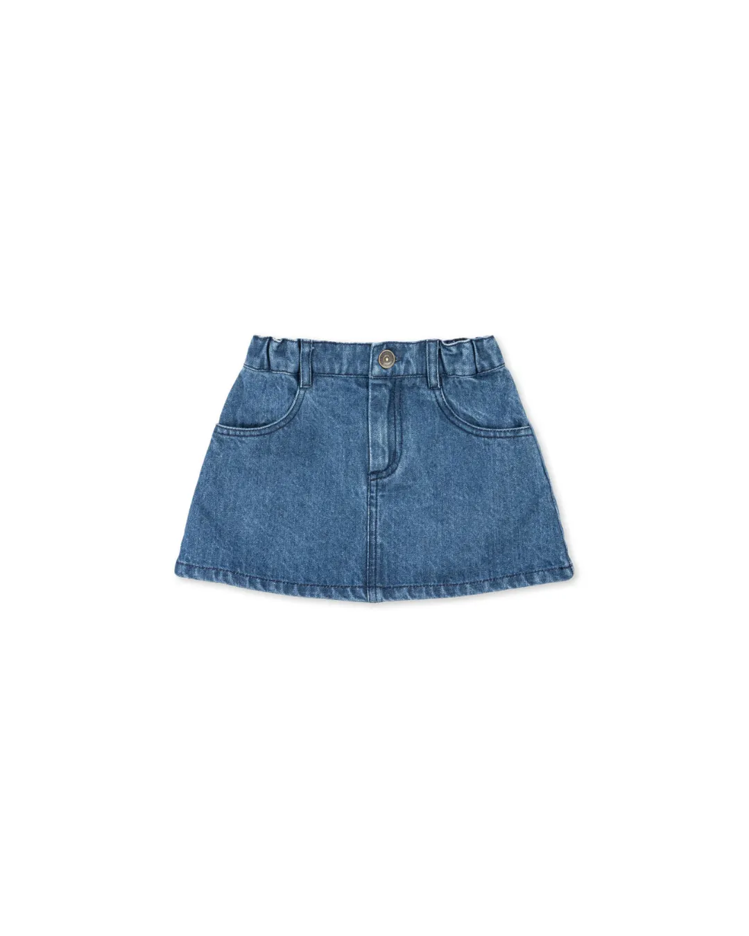 Konges Sløjd - spódniczka jeansowa Magot Denim Blue