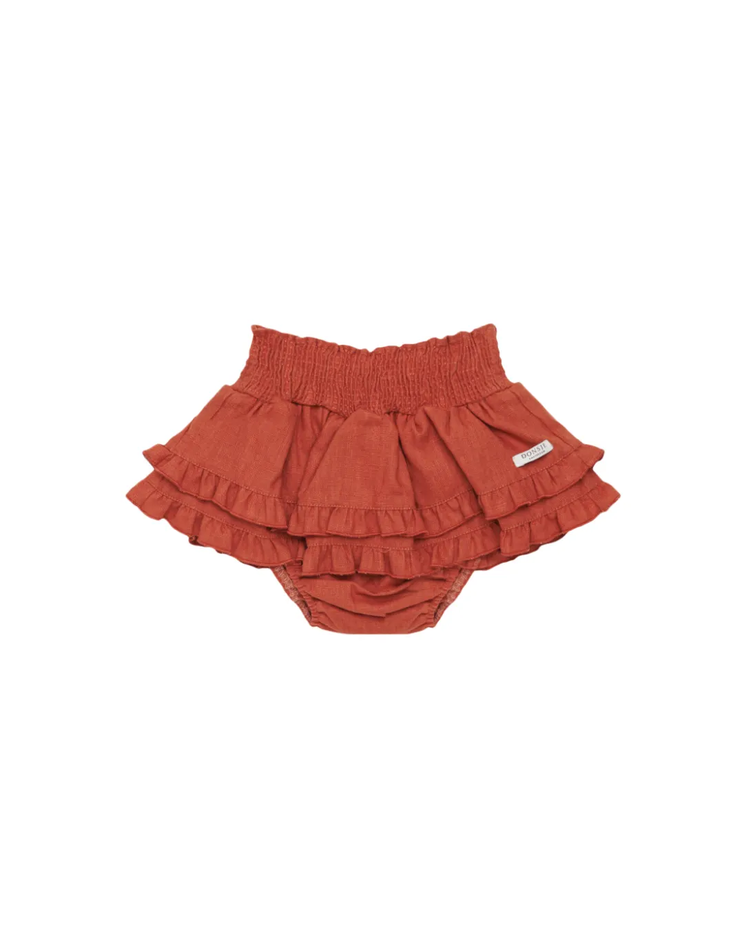 Donsje - lniane bloomersy Vaibi Rosewood