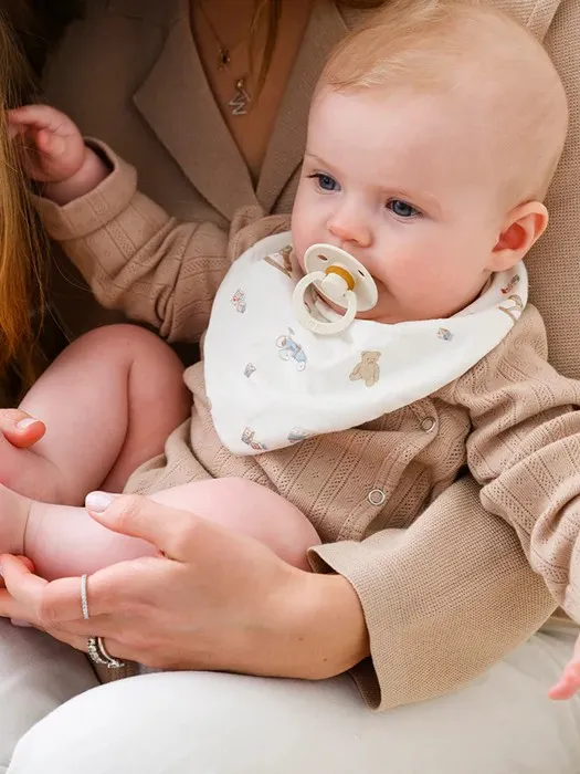 Cam Cam Copenhagen - śliniak bandana Jersey GOTS 2-szt. Vintage Toys