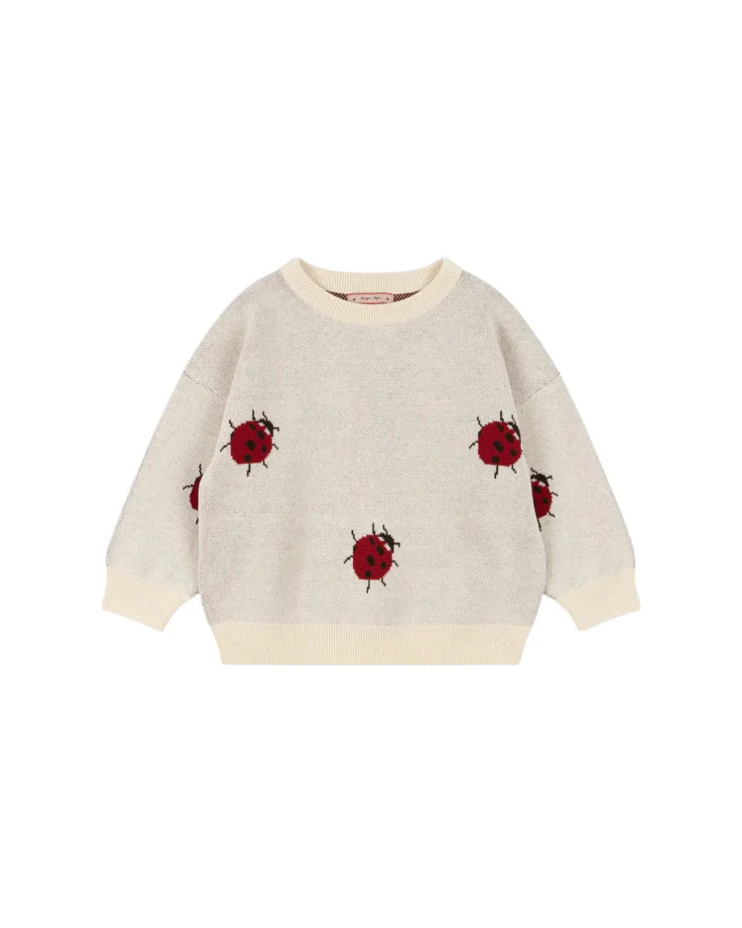 Konges Sløjd - sweter bawełniany dziecięcy Lapis Knit Blouse Lady Bug Konges Sløjd - sweter bawełniany dziecięcy Lapis Knit Blouse Lady Bug