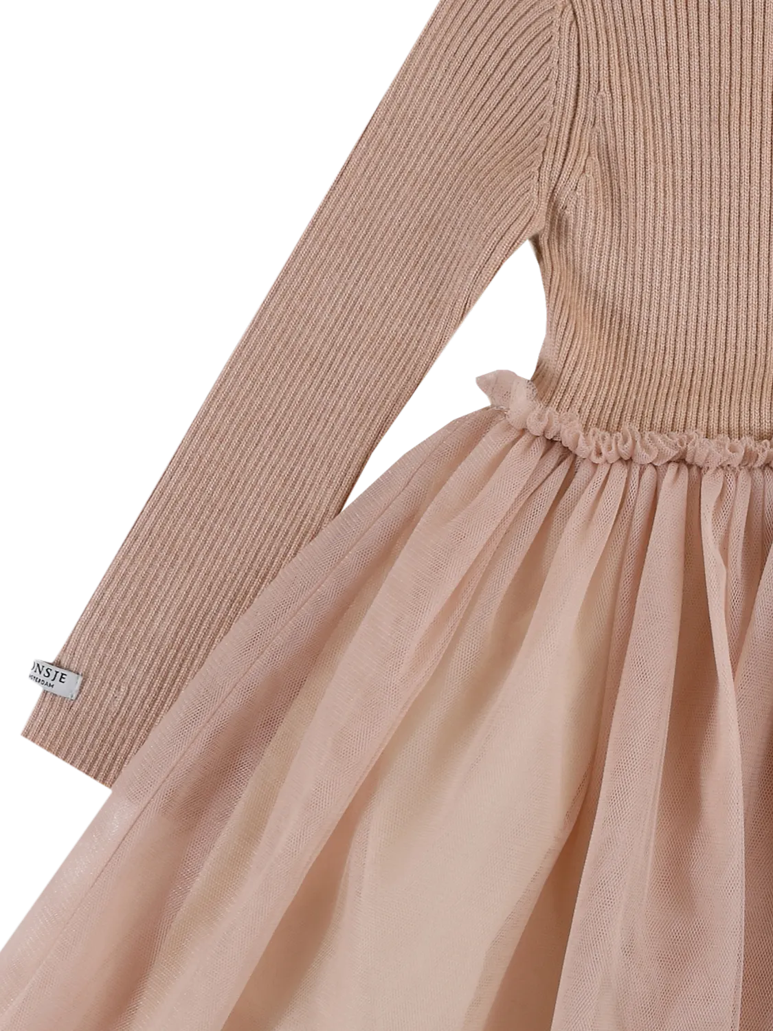Donsje - sukienka dziecięca Lotus Dress Light Coral Donsje - sukienka dziecięca Lotus Dress Light Coral
