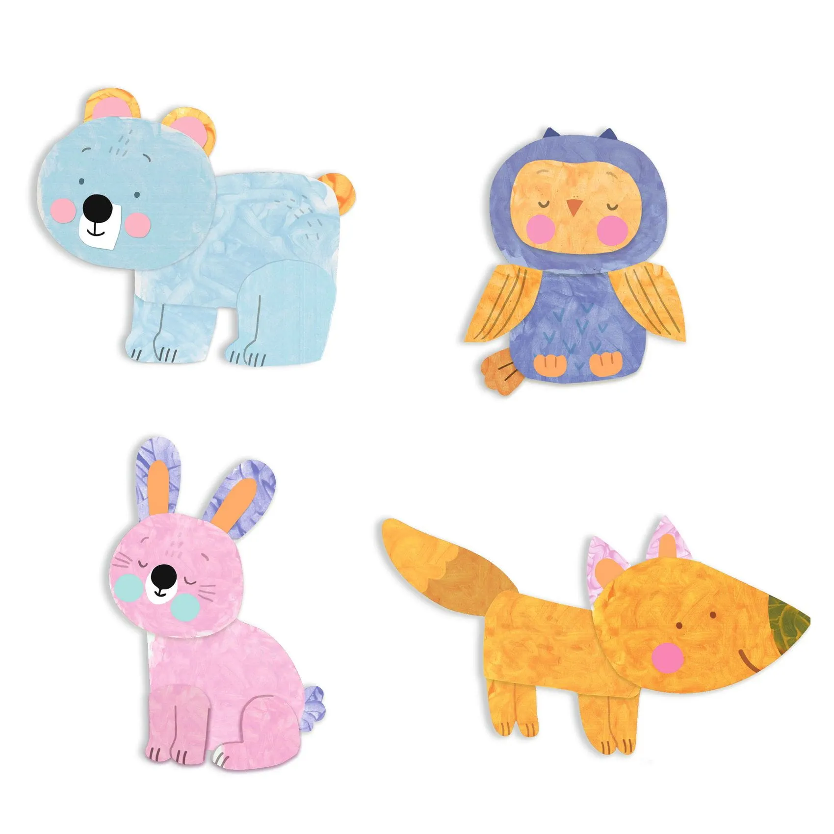 Djeco - zestaw artystyczny Wspólne Malowanie Djeco - zestaw artystyczny Wspólne Malowanie