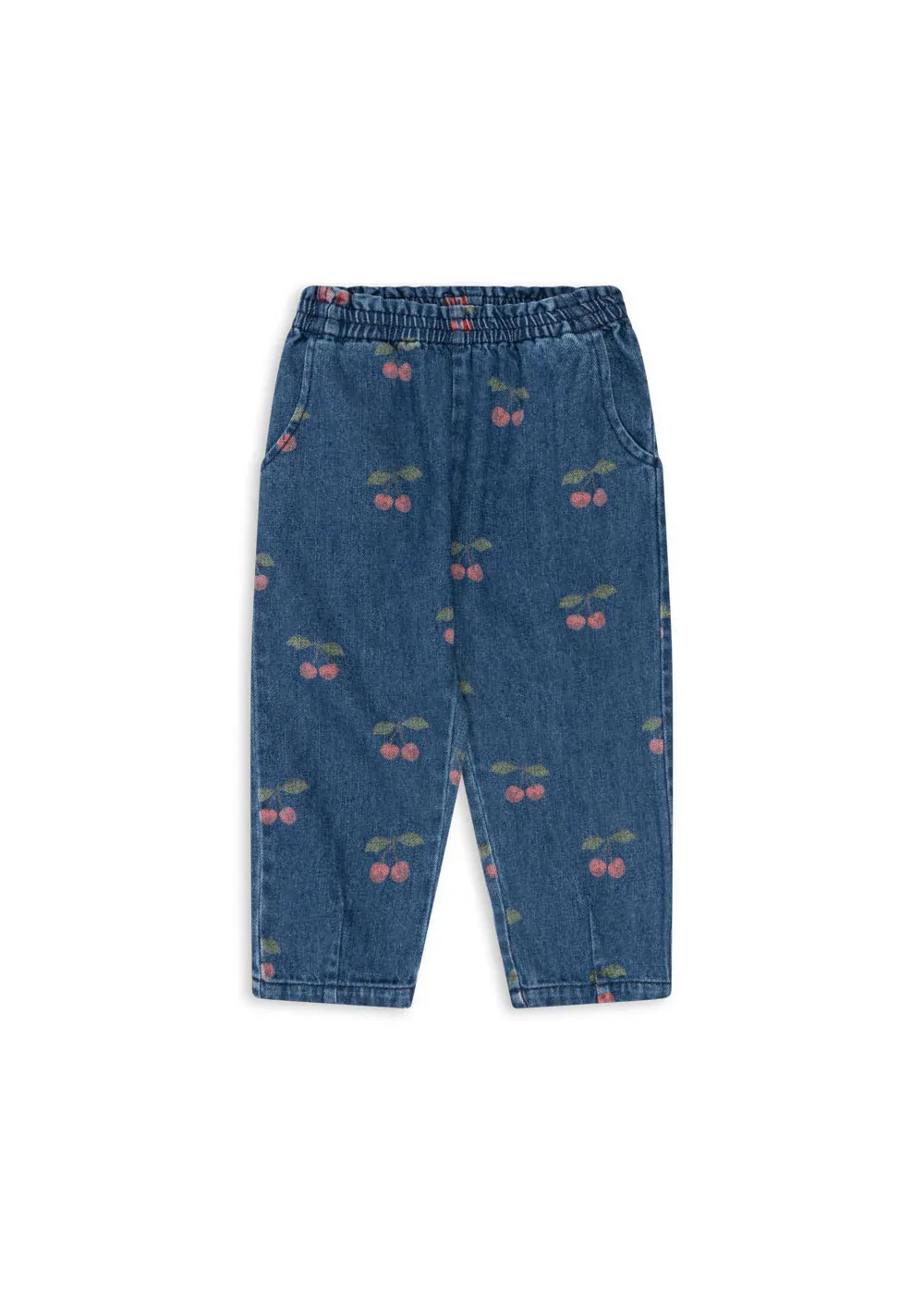 Konges Sløjd - spodnie jeansy dziecięce Magot Frill Pants GOTS Konges Sløjd - spodnie jeansy dziecięce Magot Frill Pants GOTS