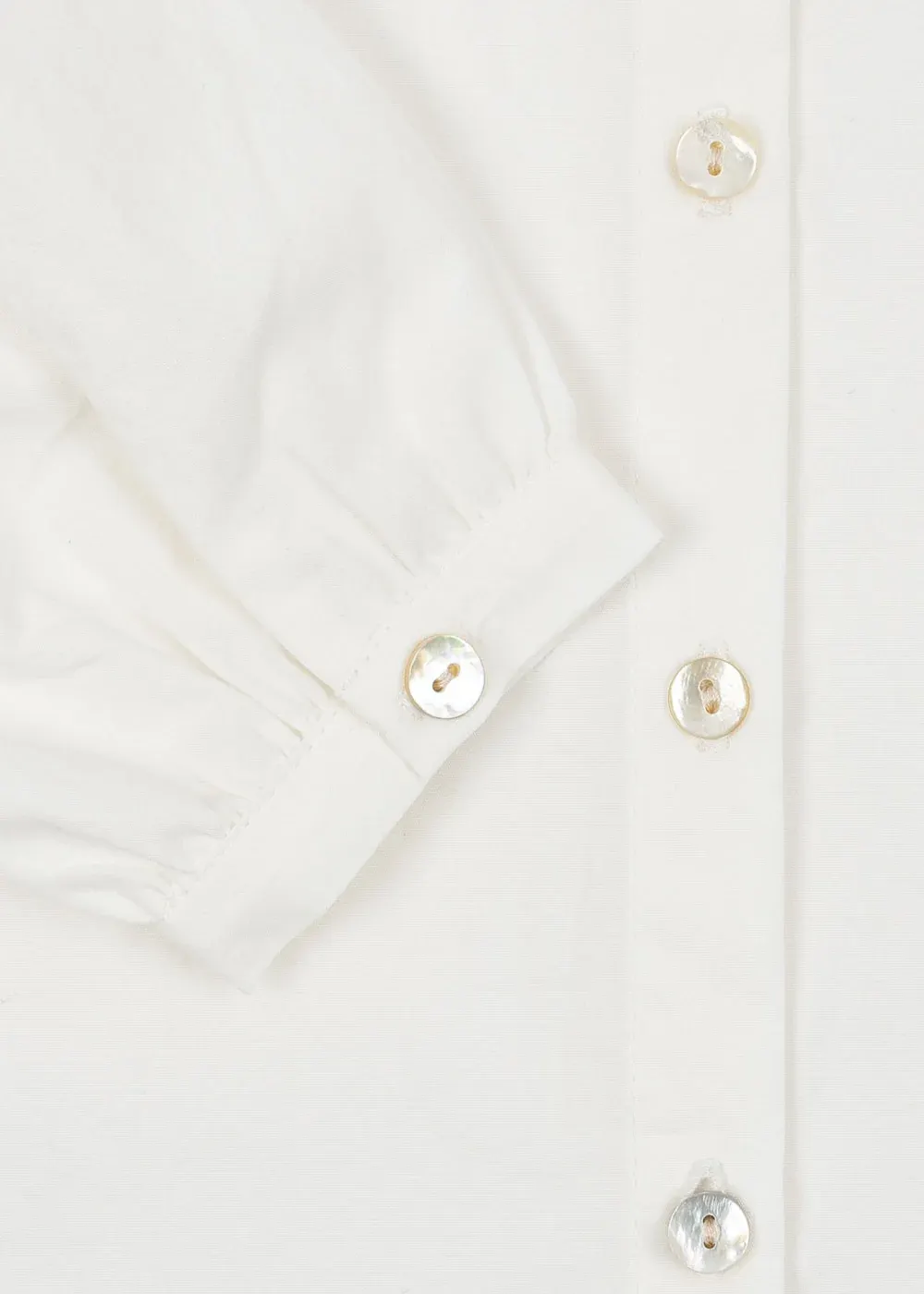 Konges Sløjd - koszula dziewczęca z kołnierzykiem Rilo Collar Shirt Optic white Konges Sløjd - koszula dziewczęca z kołnierzykiem Rilo Collar Shirt Optic white