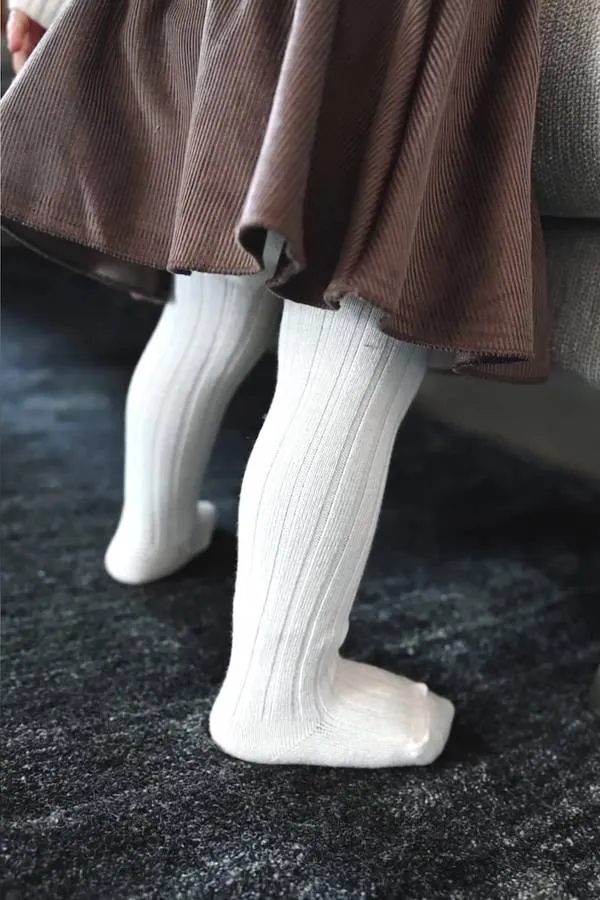 Bamboom - bambusowe rajstopy dziecięce kremowe Bamboom - bambusowe rajstopy dziecięce kremowe