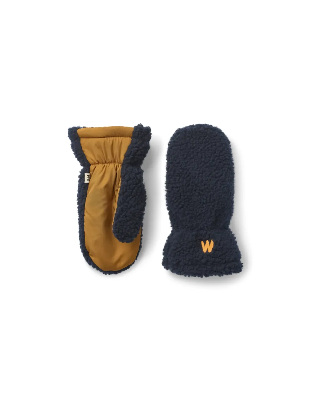 Liewood - rękawiczki z polaru Grethe Pile Gloves Classic Navy