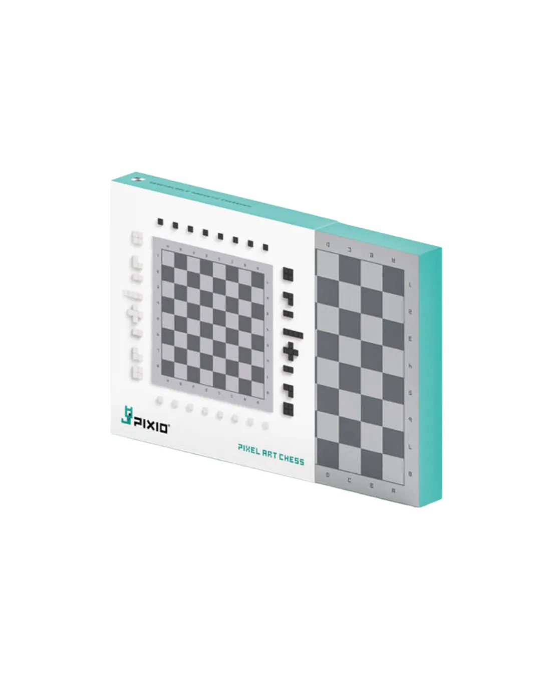 Pixio - klocki magnetyczne Szachy