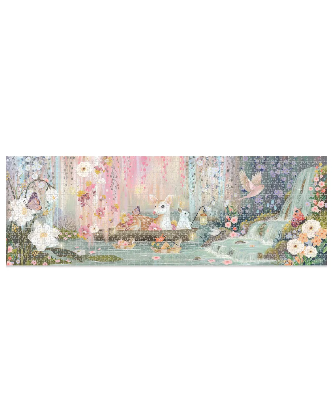 Djeco - puzzle tekturowe Jezioro Wróżek 350 elementów