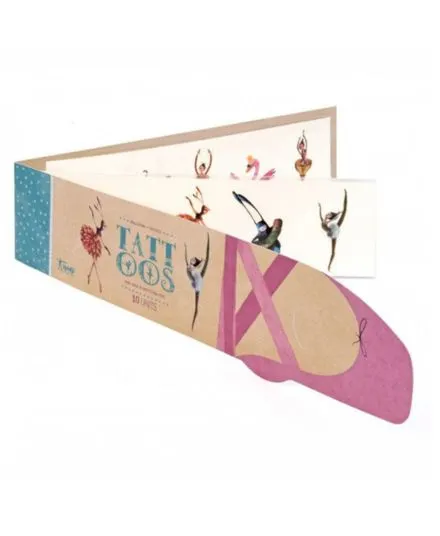 Londji - tatuaże zmywalne dla dzieci Baletnica Balerina Londji - tatuaże zmywalne dla dzieci Baletnica Balerina