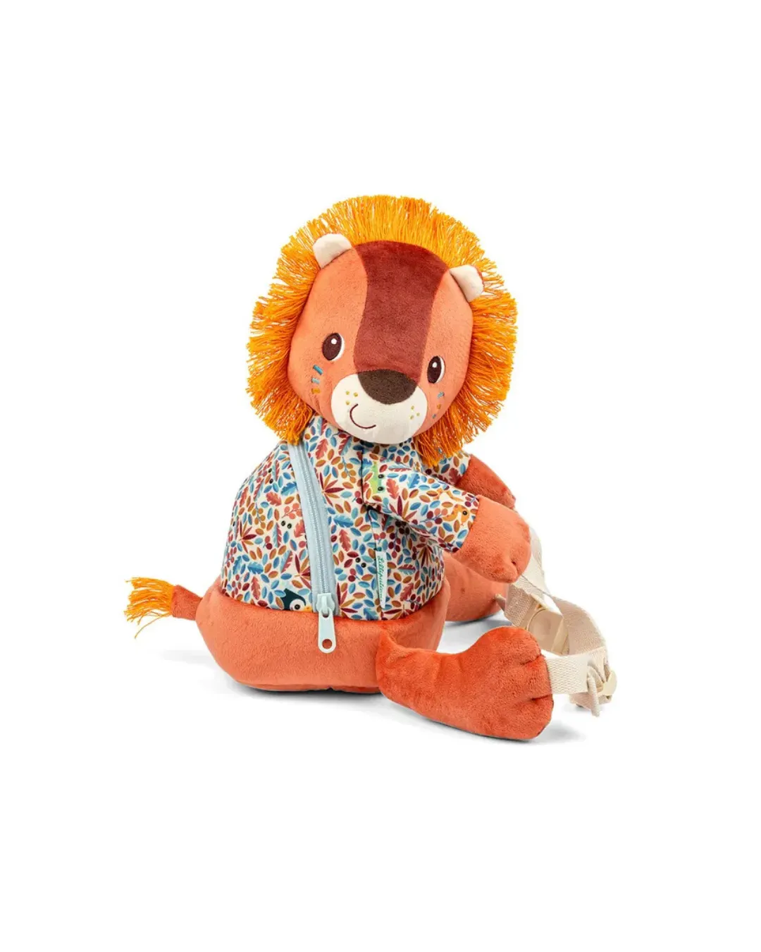 Lilliputiens - miękki plecak przytulanka Lew Jack