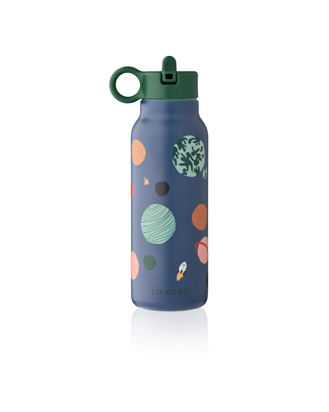 Liewood - butelka termiczna Falk 350 ml Universe / Classic navy
