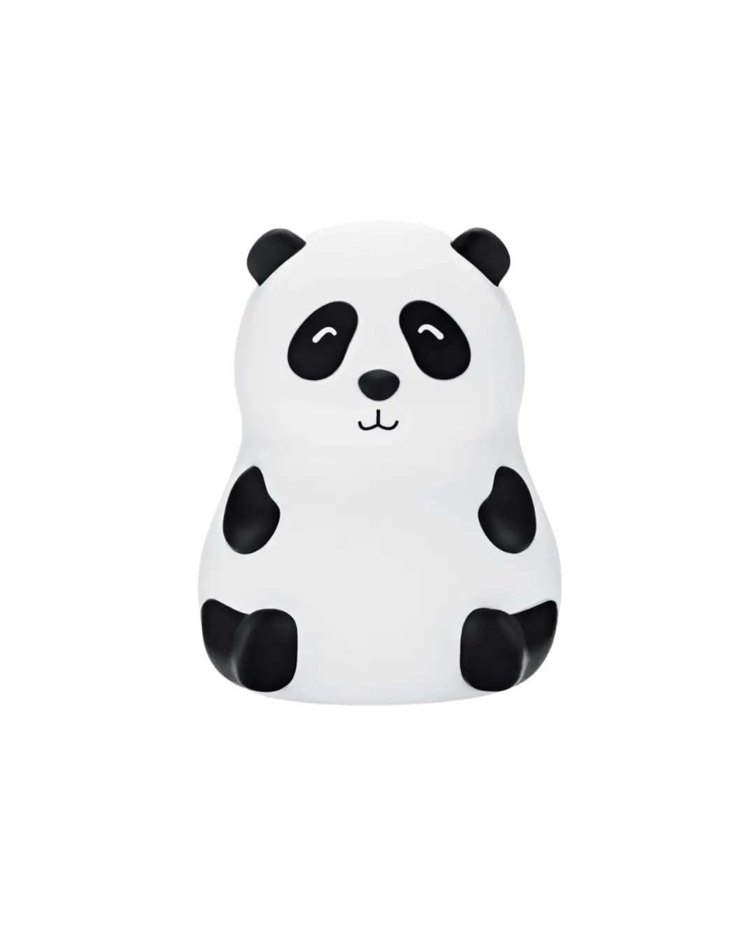 Rabbit & Friends - panda lampka silikonowa biała