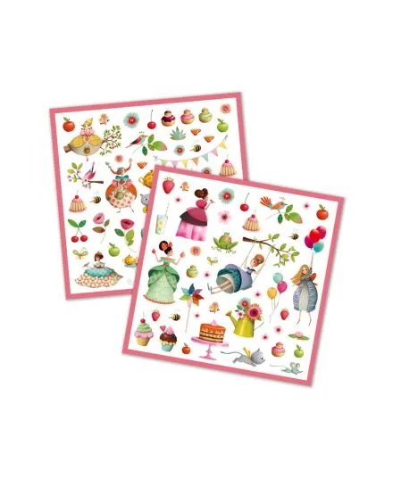 Djeco - naklejki dla dzieci Przyjęcie księżniczki Djeco - naklejki dla dzieci Przyjęcie księżniczki