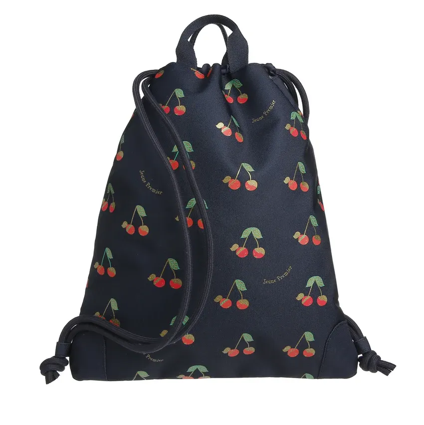 Jeune Premier - plecak worek dziecięcy Love Cherries Jeune Premier - plecak worek dziecięcy Love Cherries