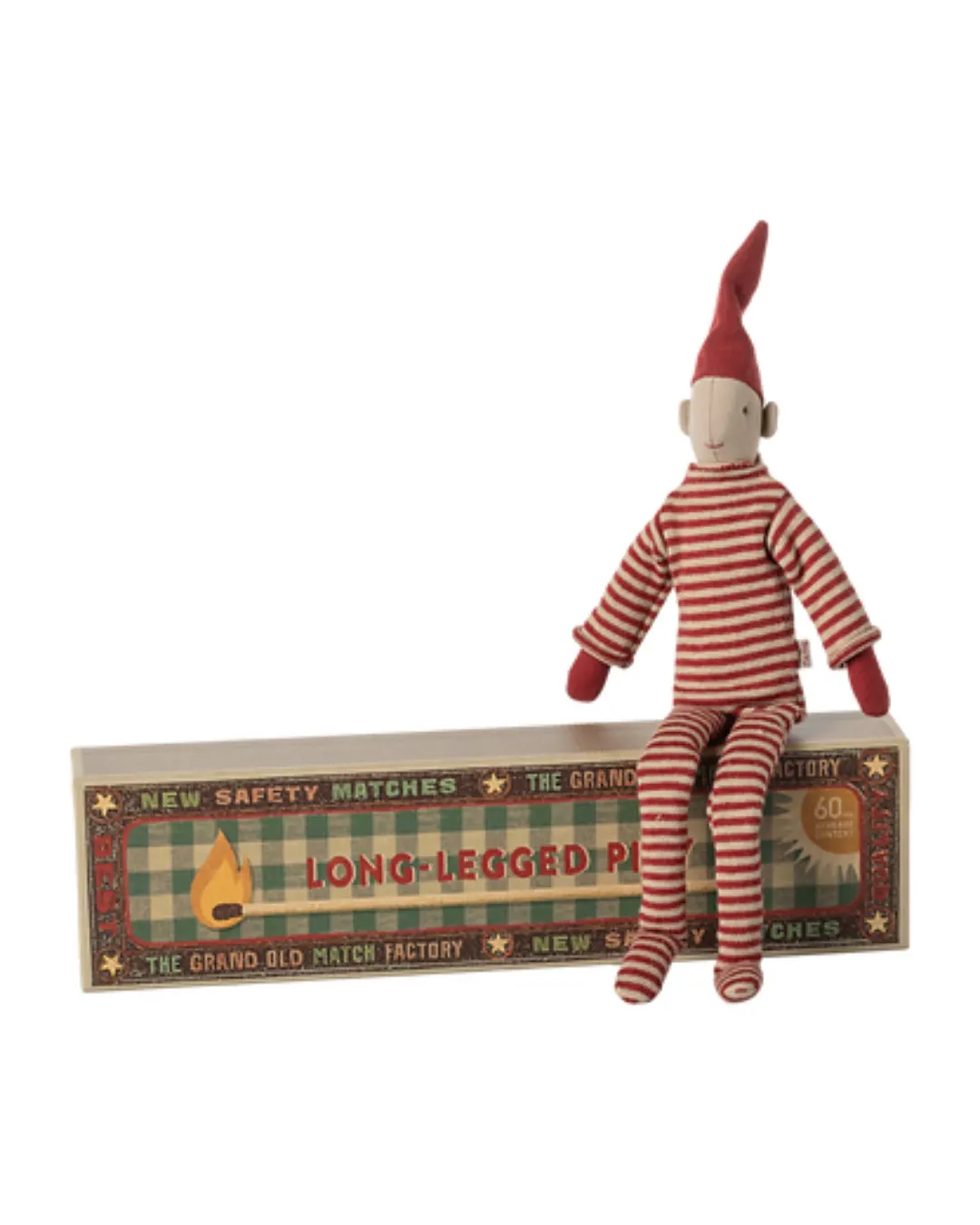 Maileg - dekoracja bożonarodzeniowa pajacyk Pixie w pudełku Maileg - dekoracja bożonarodzeniowa pajacyk Pixie w pudełku