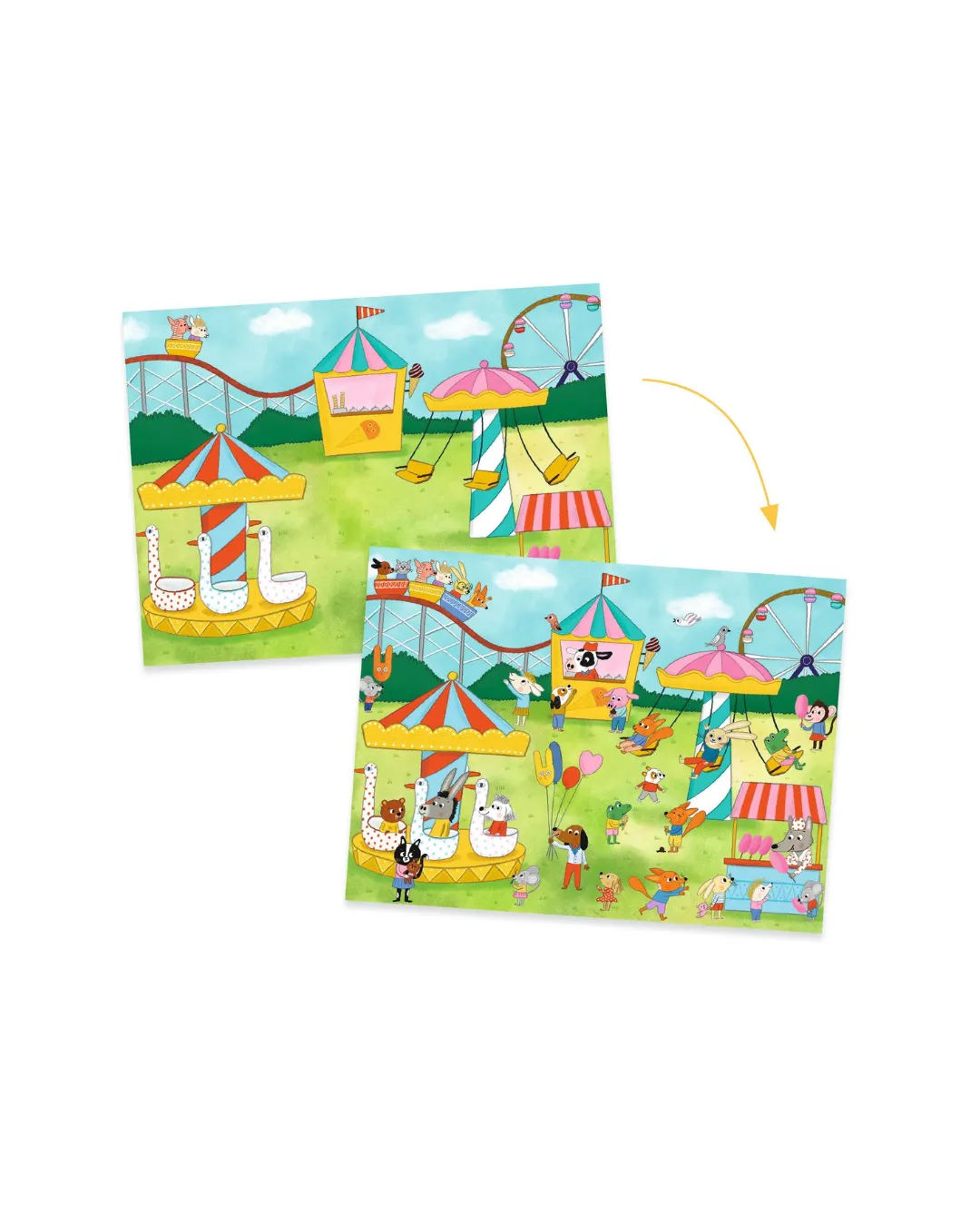 Djeco - kalkomania dla dzieci Impreza