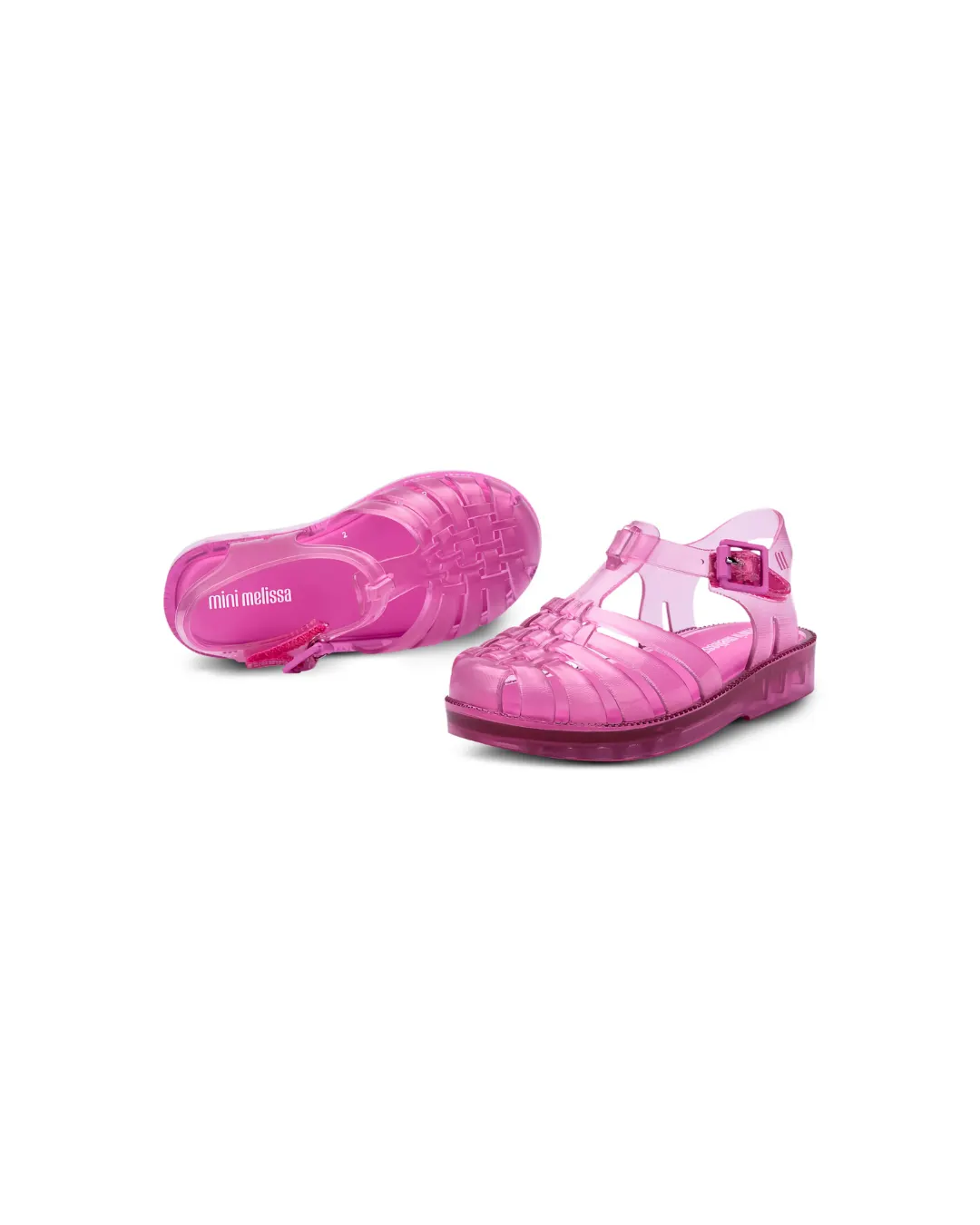 Mini Melissa - sandałki Possession BB Transparent Pink