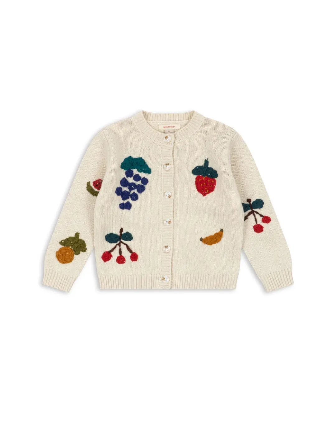 Konges Sløjd - wełniany kardigan Fruity Cardigan Konges Sløjd - wełniany kardigan Fruity Cardigan