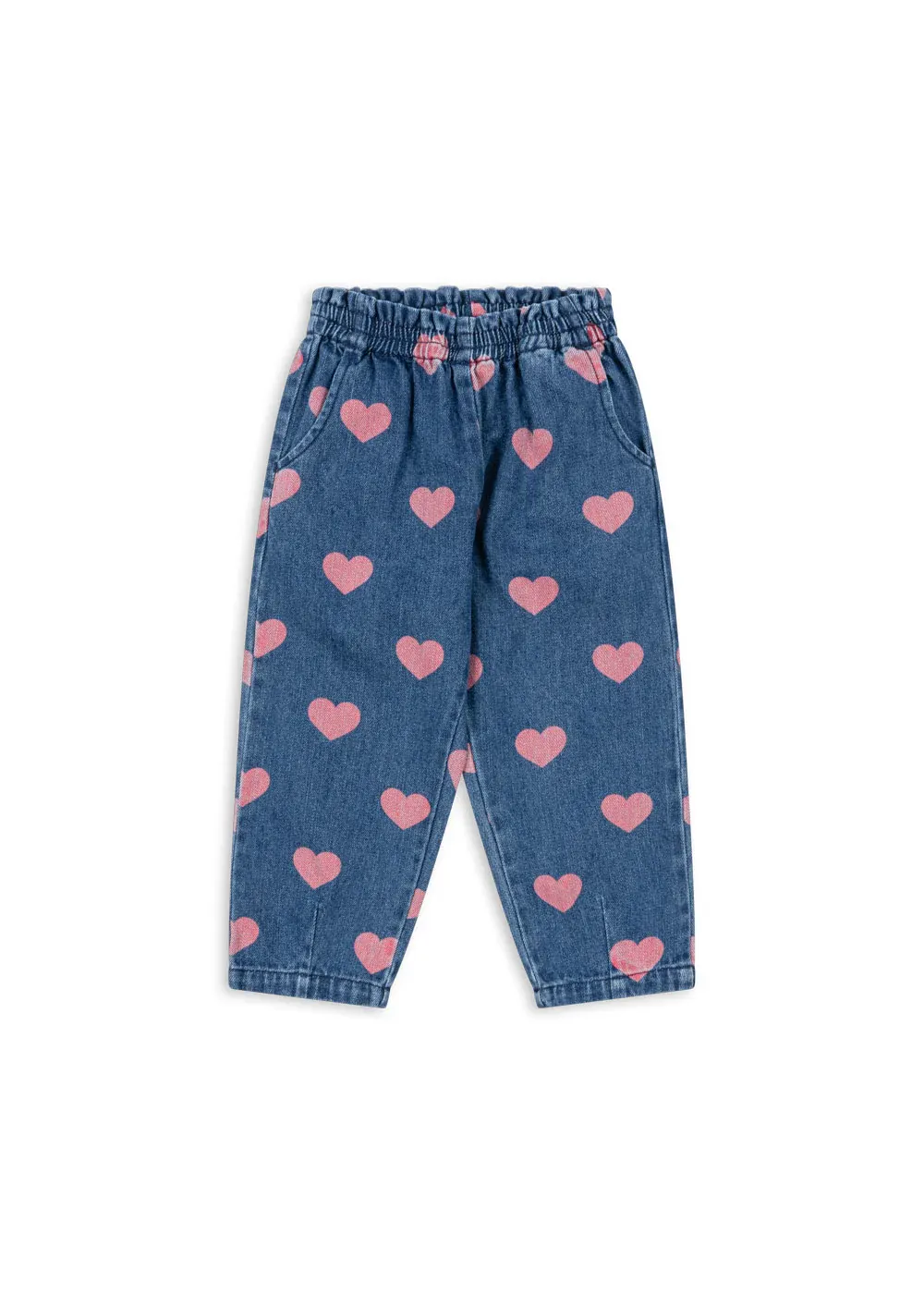 Konges Sløjd - spodnie jeansy dziecięce Magot Frill Pants GOTS Konges Sløjd - spodnie jeansy dziecięce Magot Frill Pants GOTS
