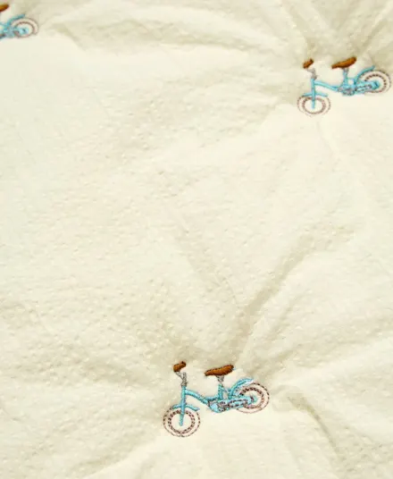 Cam Cam Copenhagen - haftowany kocyk dla dzieci OCS Bicycles Cam Cam Copenhagen - haftowany kocyk dla dzieci OCS Bicycles