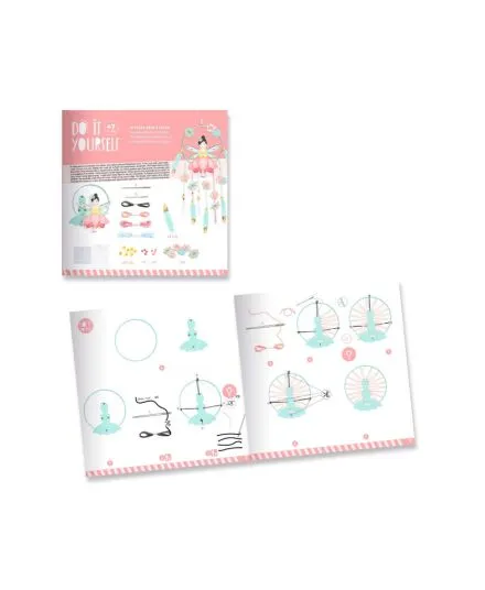 Djeco - zestaw zrób to sam - Łapacz snów Wróżka Lotosu Djeco - zestaw zrób to sam - Łapacz snów Wróżka Lotosu