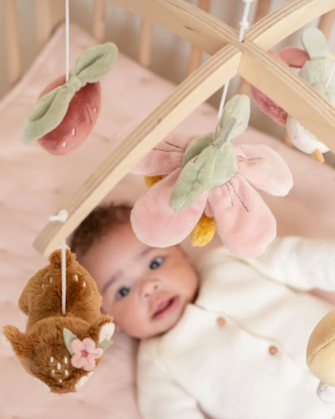 Little Dutch - karuzela do łóżeczka drewniana Fairy Garden FSC Little Dutch - karuzela do łóżeczka drewniana Fairy Garden FSC