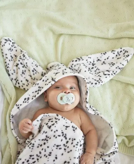 Elodie Details - ręcznik kąpielowy dla dziecka Dalmatian Dots Elodie Details - ręcznik kąpielowy dla dziecka Dalmatian Dots