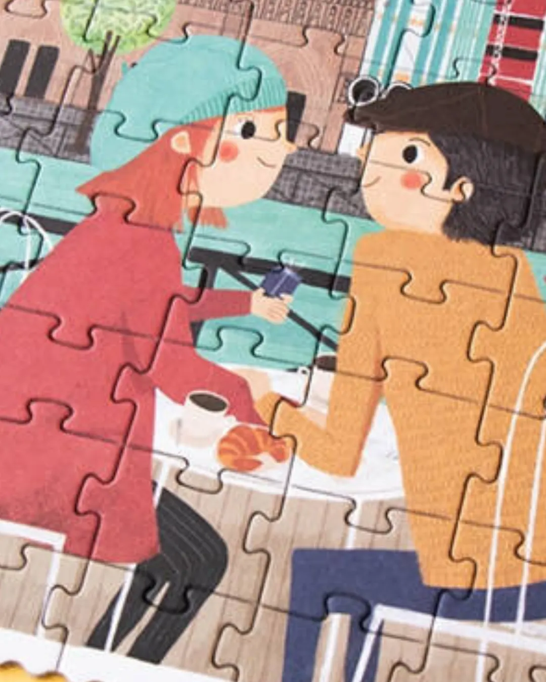 Londji - puzzle 200 elementów panorama Paryża