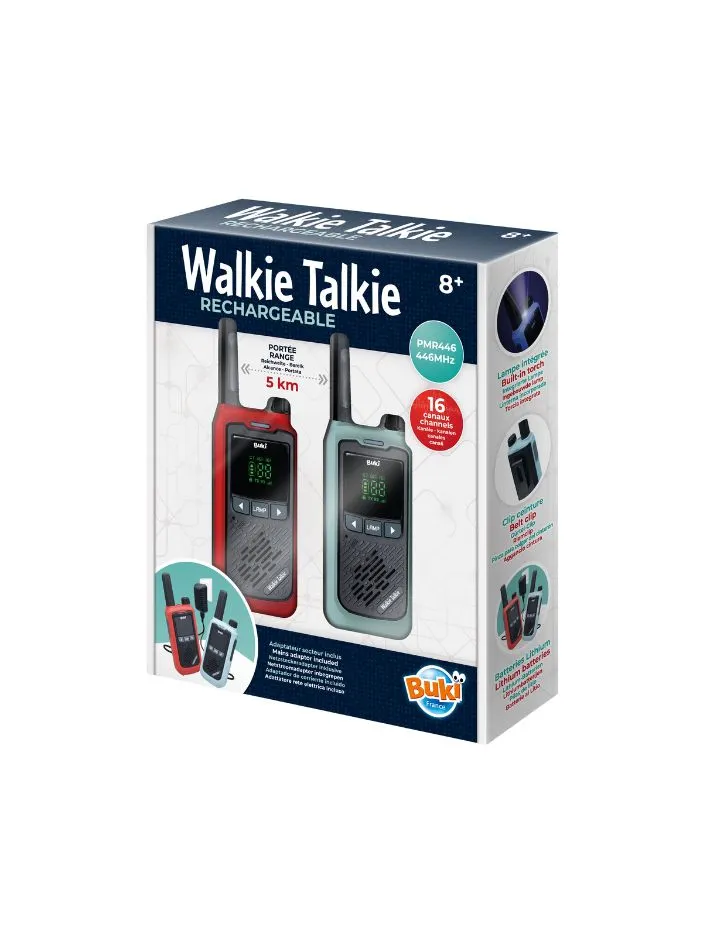 Walkie-talkie Buki o zasięgu 5 km Walkie-talkie Buki o zasięgu 5 km