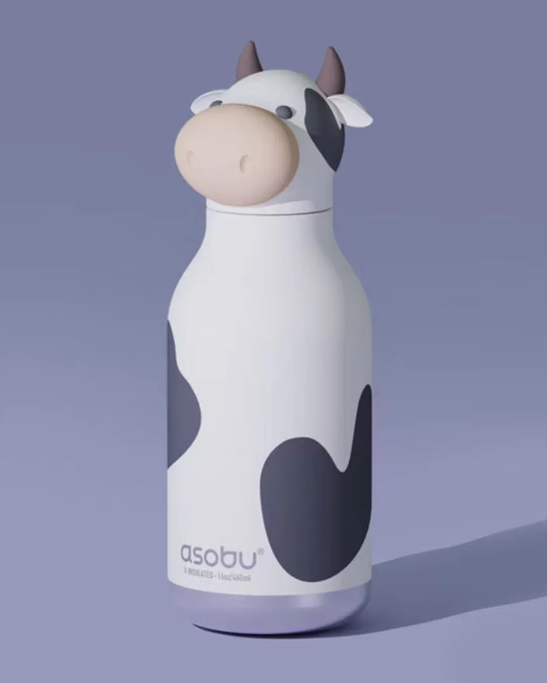 Asobu - butelka termiczna Asobu Bestie Bottle Cow Asobu - butelka termiczna Asobu Bestie Bottle Cow