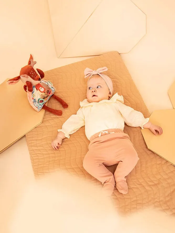 Lilliputiens - przytulanka aktywizująca z lusterkiem "A kuku" Sarenka Stella 6 m+ Lilliputiens - przytulanka aktywizująca z lusterkiem "A kuku" Sarenka Stella 6 m+