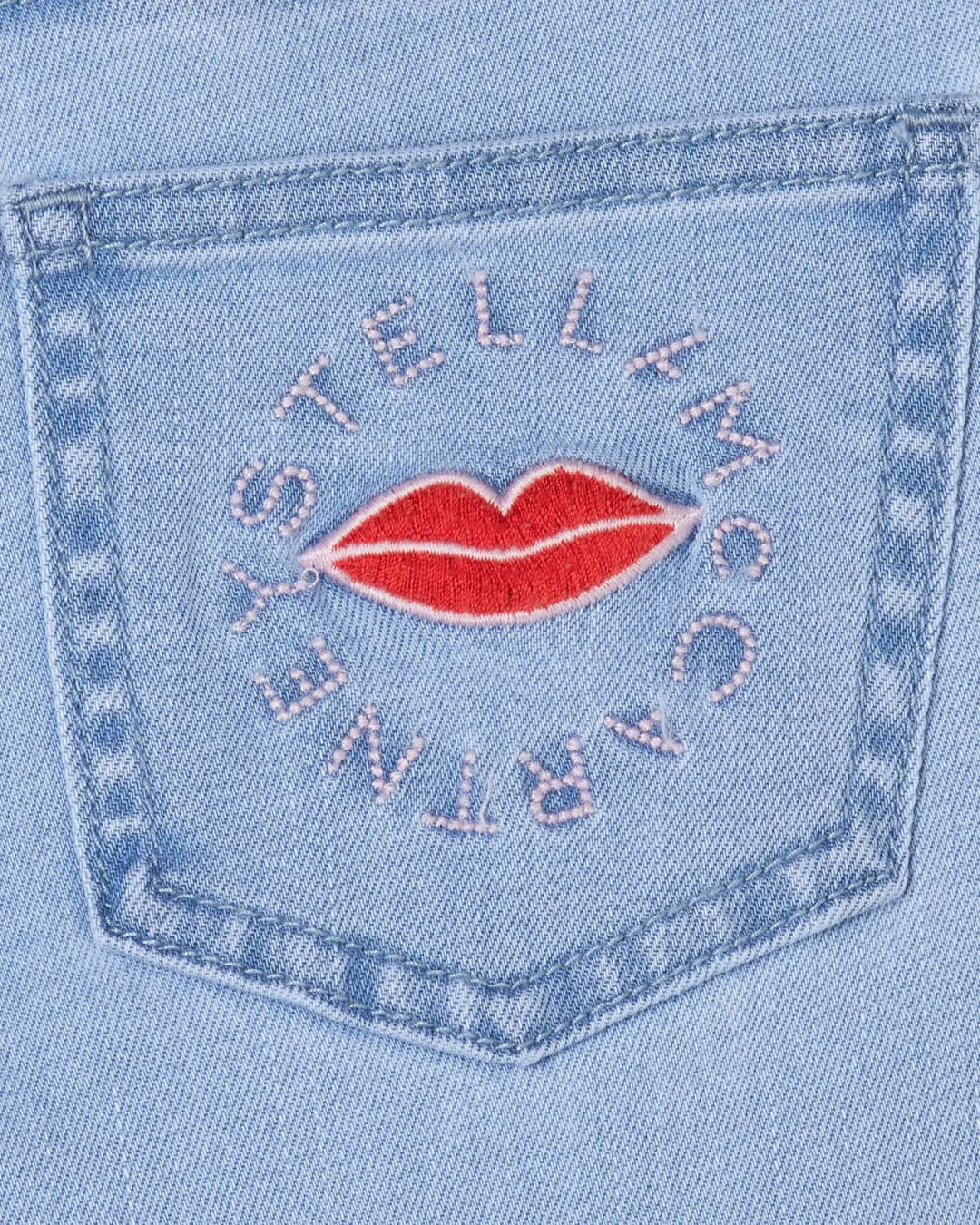 Stella McCartney - spodnie dziewczęce z elastycznego denimu