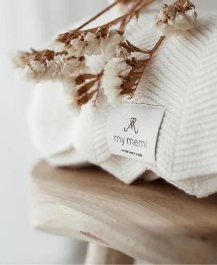 My Memi - bambusowy kocyk 80x100 fir Cream My Memi - bambusowy kocyk 80x100 fir Cream