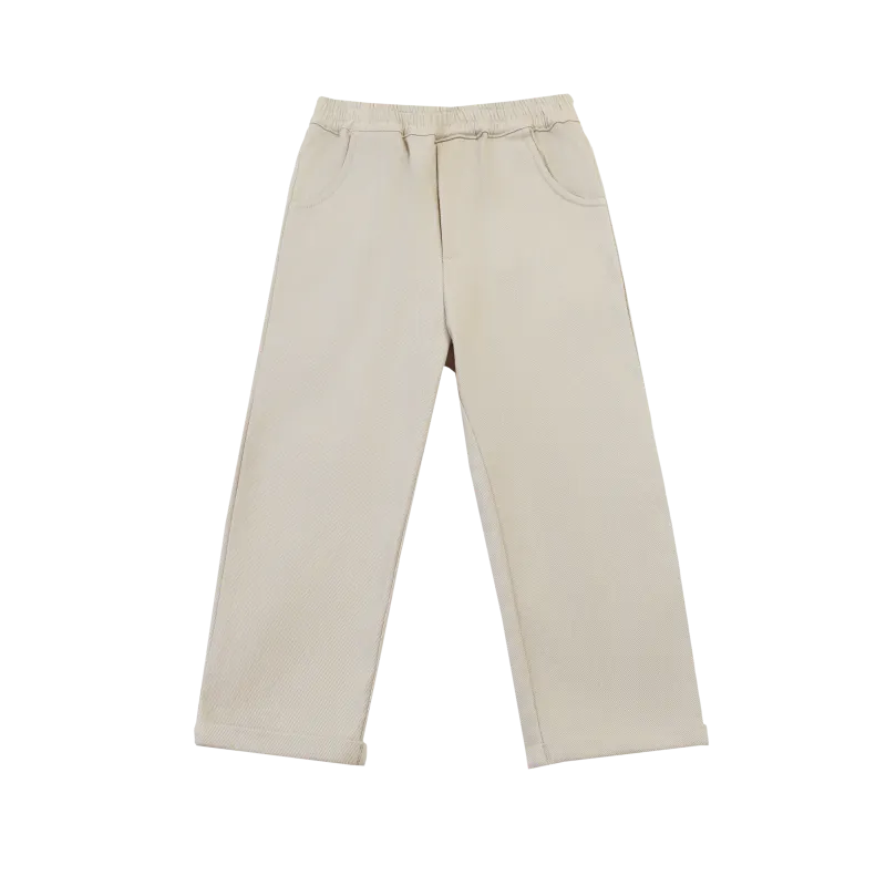 Donsje - spodnie dla malucha Olb Trousers Biscotti