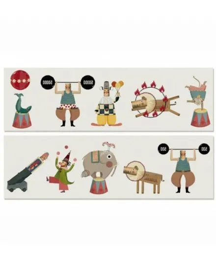 Londji - tatuaże zmywalne dla dzieci Cyrk Londji - tatuaże zmywalne dla dzieci Cyrk